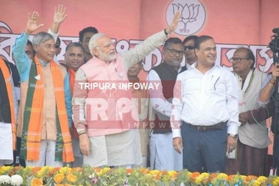 BJP government first to take multi-pronged steps for NE's growth: Modi